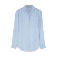 Acne Studios Wave frayed denim shirt