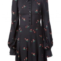 Biba Vintage Cherry Print Dress