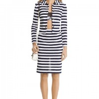 DVF Lacie Striped Jacket