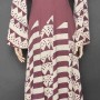 ossie clark mauve maxi dress, 1970s