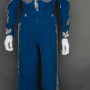 nudie 4-piece lady's blue rodeo outfit, 1970s