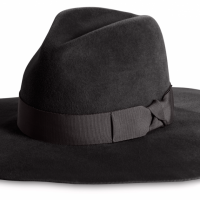 Preston & Olivia Black 'Ashby' Hat