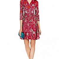 DVF Strapless 'Irina' floral gown