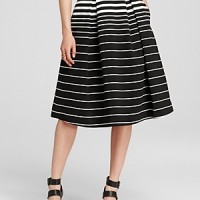 N Nicholas Corsica Stripe Ball Skirt