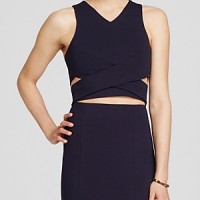 N Nicholas Wrap Band Crop Top