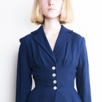 Granee for Tales of Endearment Navy 50s Jacket