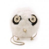 Kate Spade Furry Owl Cross Body Bag