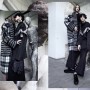 On Qeti: plaid coat by Bulli.