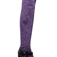 Antonio Marras Purple Suede Boots