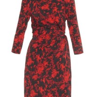 DVF Red Floral 'Zoe' Dress