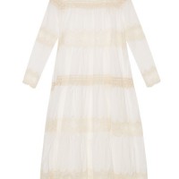 Mes Demoiselles Lace and cotton dress