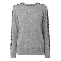 L.K.Bennett Kelly Wool Sweater Grey