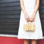 Aika Alemi dress, Chatlotta Olympia clutch