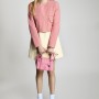 o Shoes: stylists own o Socks: We Love Colors o Dress: stylists own o Top: Derek Lam o Bag: Ryder S in Bubblegum Pink o Sunglasses: stylists own